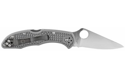 Spyderco Delica4 Ffg Plainedge Grey - Image 2