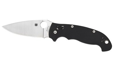 SPYDERCO MANIX 2 XL BLK G10 PLNEDGE