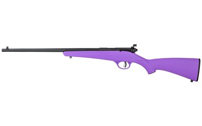 Savage Rascal Single Shot Rifle .22LR 1rd Capacity 16.125" Barrel Purple Stock