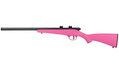 Savage Rascal FV-SR Rifle .22LR Single Shot 16" Heavy Barrel Synthetic Stock Pink