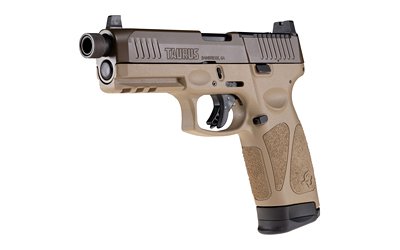 Taurus G3 TORO Tactical Handgun 9mm Luger 17rd Magazines(2) 4.5'' Barrel Tan frame/Brown Slide - Image 3