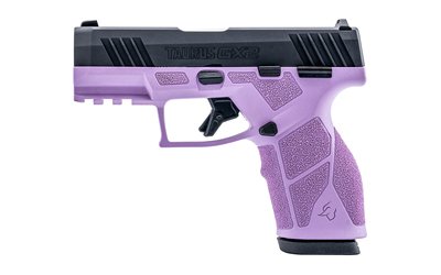Taurus GX2 Handgun 9mm Luger 13rd Magazines (2) 3.38" Barrel Light Purple Frame/Black Slide
