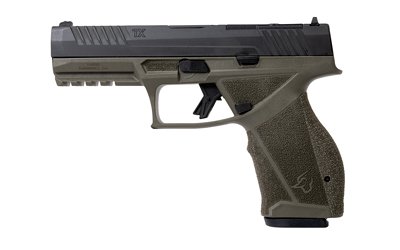 Taurus TX9 Full Size Handgun 9mm Luger 17rd Magazines(2) 4.5" Barrel Matte/Slide OD Green/Frame