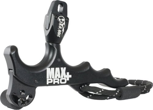 T.R.U. Ball Release Max Pro+ - Hand Held 4-Finger Thumb Black