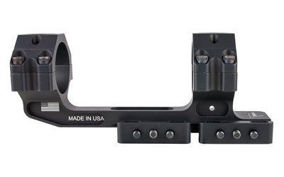 CANTILEVER MOUNT - BLACK, FITS 30MM TUBES, 1.535"H