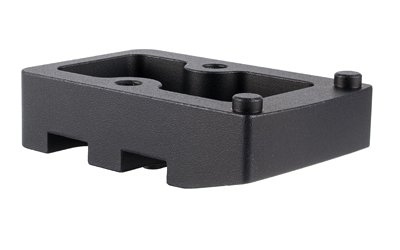 RMR FOOTPRINT ACCESSORY RING PLATE - BLACK, 1" TALL ADJUSTERS, FITS Q-LOC / SLIM LINE MOUNTS