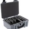 PELICAN VAULT V300 LARGE- - 5 PISTOL CSE PRE CUT FOAM GRY