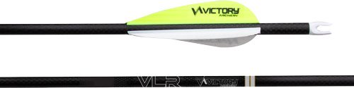 VICTORY ARCHERY VLR ELITE - 350 ARROW FLETCHED 6PK