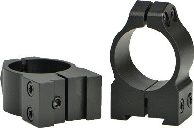 Warne Maxima Fixed (16mm Dovetail) Scope Ringmount with Grooved Receiver Fits CZ527 1" Medium Matte