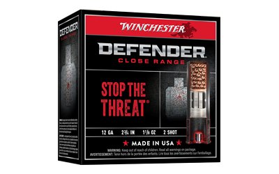 WINCHESTER DEFENDER 12GA 2.75" - 1-1/8OZ #2 25RD 10BX/CS