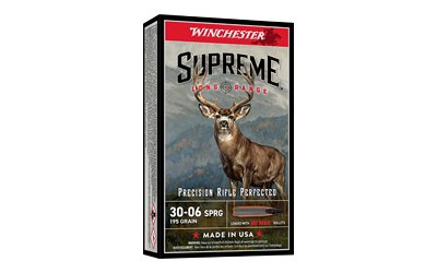 WINCHESTER SUPREME LR 3006SPRG - 195GR BC MAX 20RD 10BX/CS