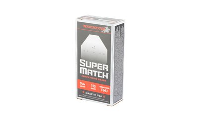 Win Super Match 9mm 115gr RN 50/500 - Image 3