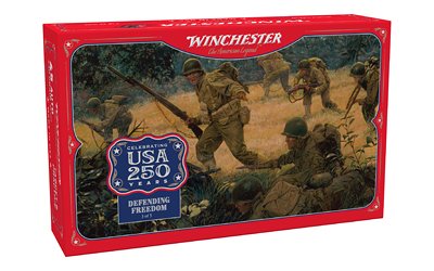 Winchester USA 250th Anniversary Handgun Ammunition .45 Auto 230gr FMJ 835 fps 50/ct