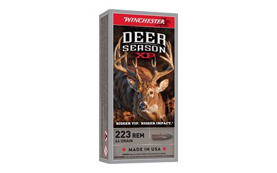 Winchester Deer Season XP Rifle Ammunition .223 Rem 64 gr. PT 3020 fps 20/ct