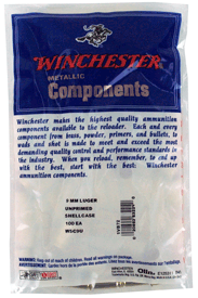 WINCHESTER UNPRIMED CASES - 9MM LUGER 100 PACK 20PK/CS