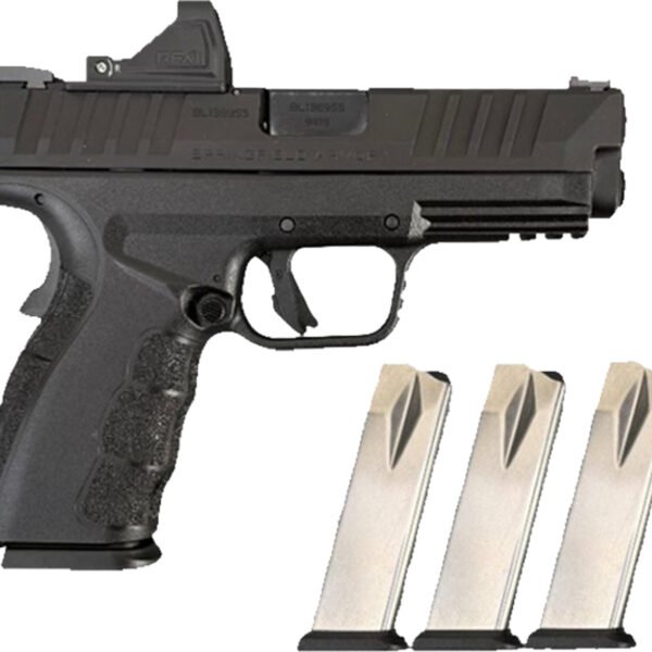 SPRINGFIELD XD MOD.4 OSP 9MM - 4" 16RD BLACK 4MAGS GEAR PAC