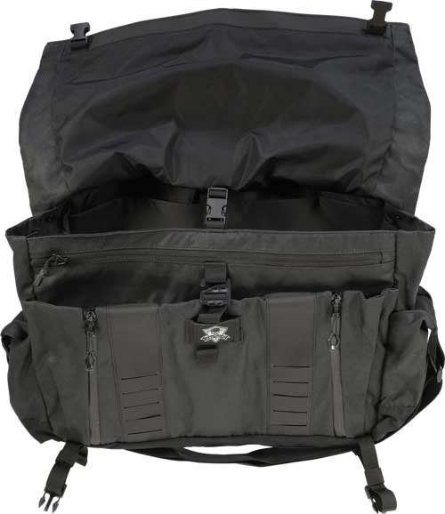 GREY GHOST GEAR WANDERER BAG - 2.0 WAXED CANVAS BLACK