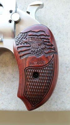 Bond Arms Patriot Handgun .45 LC/.410 2/rd Capacity 3" Barrel Silver with Rosewood Grip