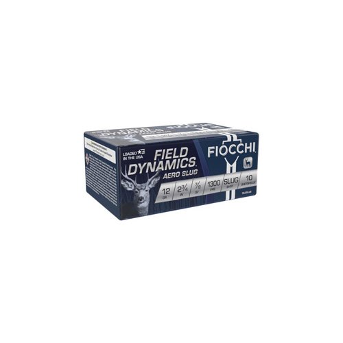 Fiocchi Aero Rifled Slug 12 ga 2 3/4" MAX 7/8 oz Slug - 10/box