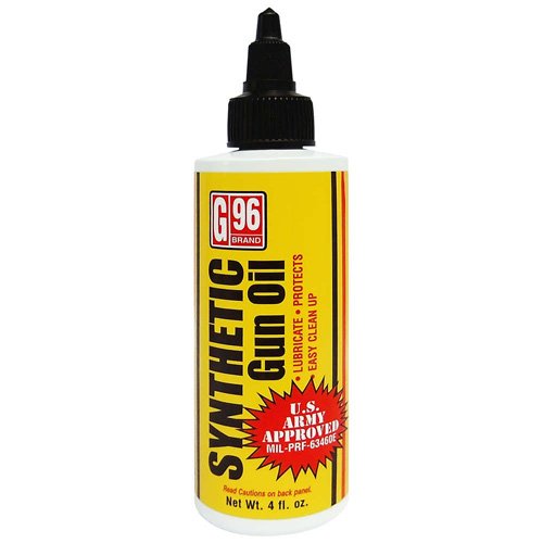 G96 Synthetic CLP Gun Oil 4 oz Bottle