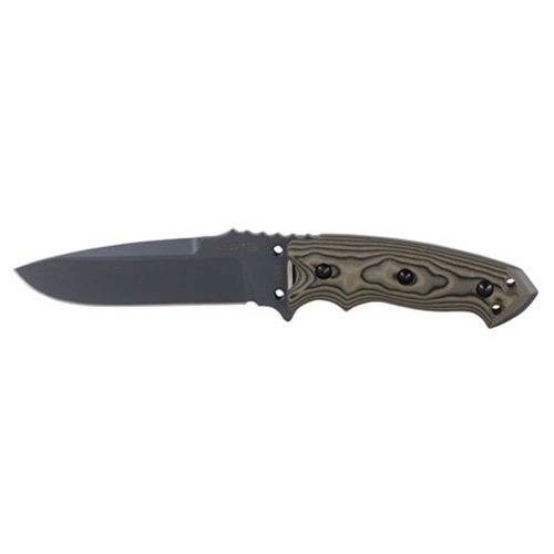 Ex-F01 Fixed Blade Knife - Plain Edge, Drop Point, 5.5"