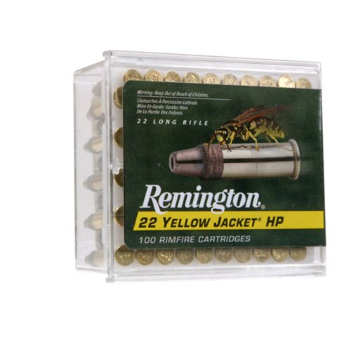 Remington .22 Yellow Jacket Rimfire Ammunition .22 LR 33 gr TCHP 1500 fps 100/ct