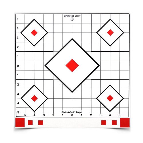 STICK-A-BULL 12" SIGHT-IN SELF ADHESIVE TARGETS - 5/PK