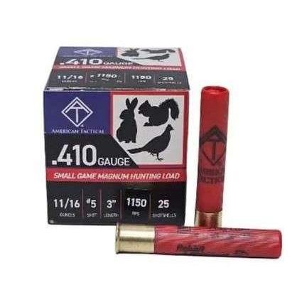 ATI GAME LOAD 410 3" 11/16OZ - #5 1150FPS 250RD CASE LOT