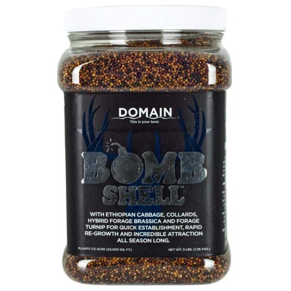 Domain Bombshell Food Plot Seed 1/2 Acre 3 lbs