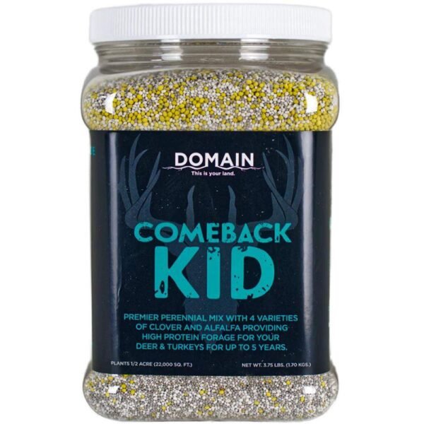 Domain Comeback Kid Food Plot Seed 1/2 Acre 3 lbs