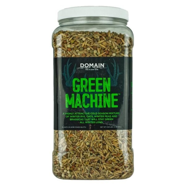 Domain Green Machine Food Plot Seed 1/2 Acre 3 lbs