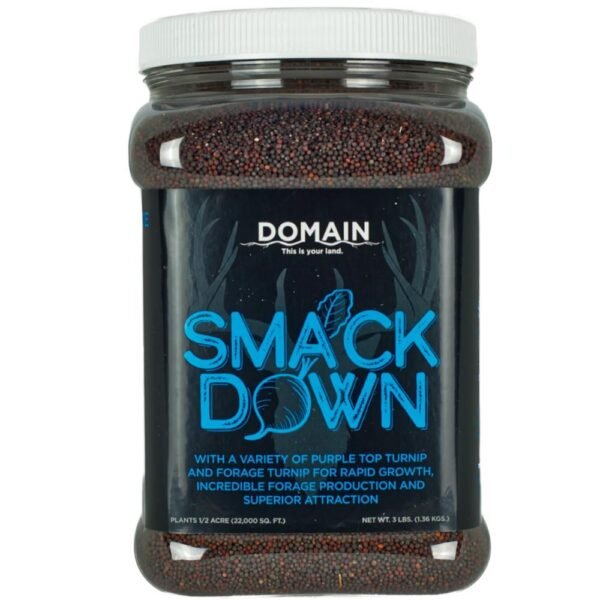 Domain Smack Down Food Plot Seed 1/2 Acre 3 lbs