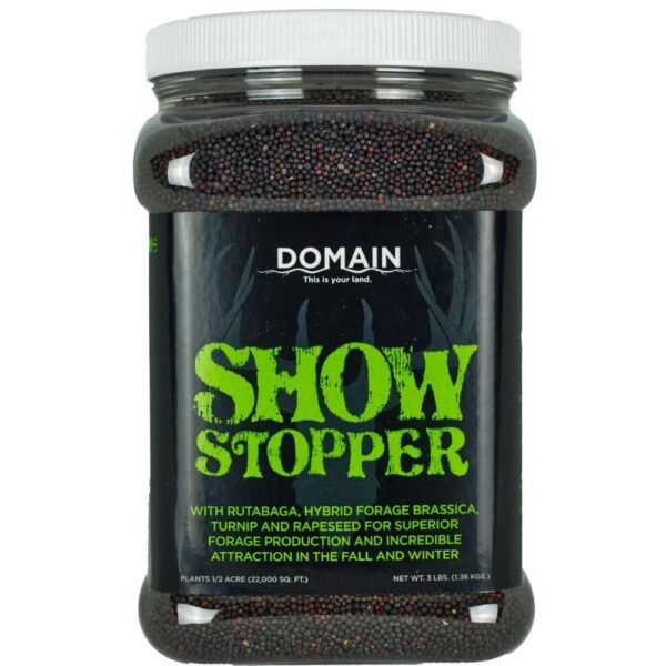 Domain Show Stopper Food Plot Seed 1/2 Acre 3 lbs