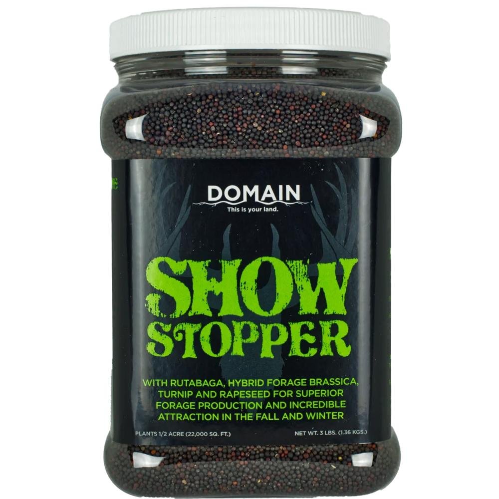 Domain Show Stopper Food Plot Seed 1/2 Acre 3 lbs