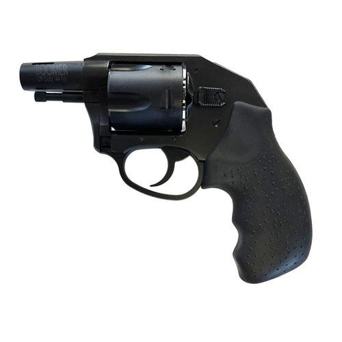 CHARTER ARMS BOOMER 2" 9MM - 5-SHOT RUBBER GRIPS BLACK