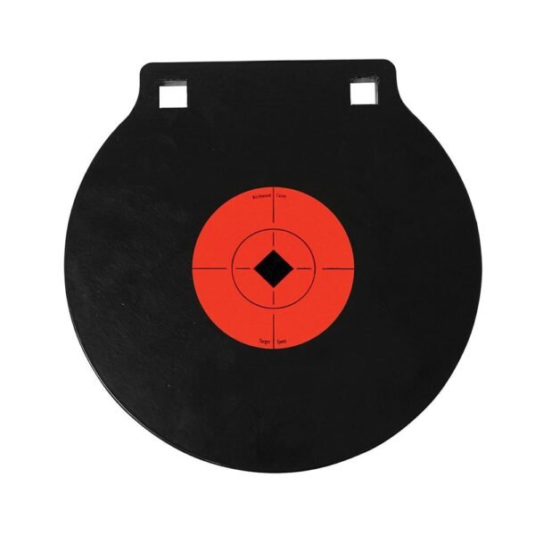 B/C 10" GONG TWO HOLE 3/8" AR500 STL