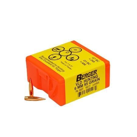 BERGER .243 95G HUNT VLD 100CT