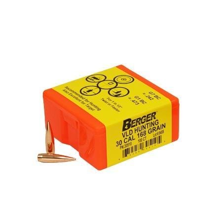 BERGER .308 168G HUNT VLD 100CT