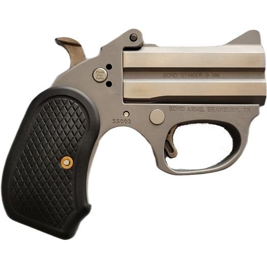 Bond Arms BAHB-38SPL Honey-B .38 Special 3" 2 Rounds Matte Stainless/B6 Resin Grip
