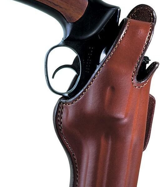 Bianchi Model 5BHL Thumbsnap - Ruger SP101 3" Right Hand Plain Tan