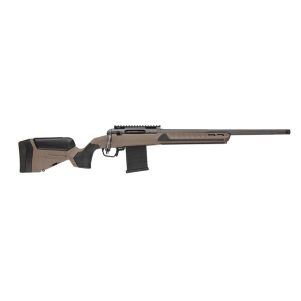 Savage 110 Core Tactical Rifle 6.5 PRC 7rd Magazine 24" Threaded Fluted Barrels Coyote Tan Synthetic Stock