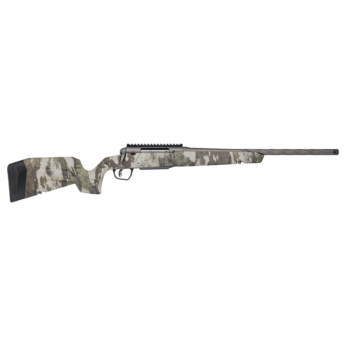 Savage AXIS 2 PRO Woodland Rifle 6mm ARC 4rd Magazine (1) 20'' Threaded Spiral Fluted Barrel