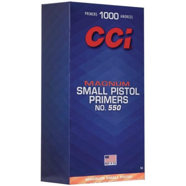 CCI Standard Primers #550 Magnum Small Pistol 1000/ct