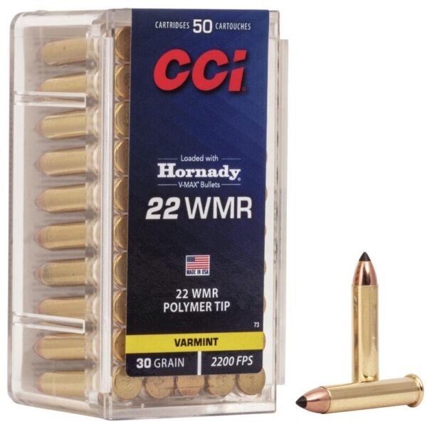 CCI 22WMR 30GR V-MAX 50/2000