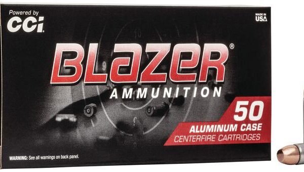 CCI Blazer Aluminum Handgun Ammunition .38 Spl (+P) 125 gr JHP 945 fps 50/ct