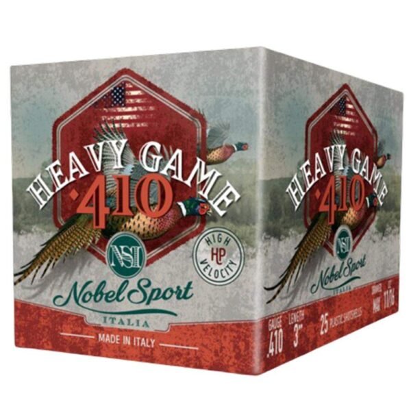Nobel Sport 410 M Shotshells .410 ga 3" 11/16 oz 1145 fps #4 25/ct