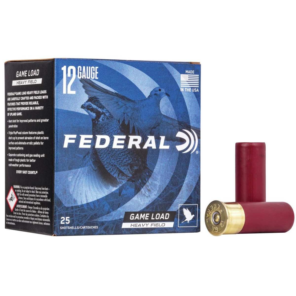 Fed Game Load 12ga 2.75" #8 25/250