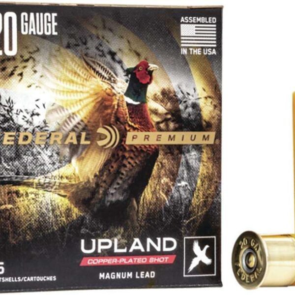 Federal Wing-Shok Magnum Shotshells 20ga 3" 1-1/4oz 1300 fps #5 25/ct