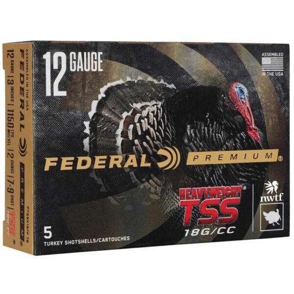 Premium Turkey Heavyweight TSS Shotshells 12ga 3" 2oz #7/9 5/ct