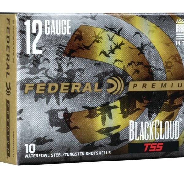 Federal Black Cloud TSS Shotshells 12ga 3" 1-1/4 oz 1450 fps #3#9 10/ct